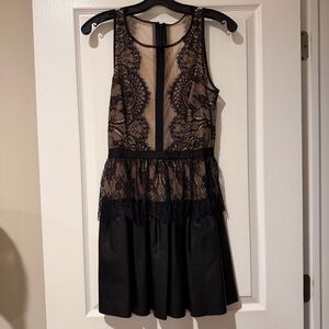 EUC BCBG Max Azria Ballet Lace Sexy Cocktail Dress